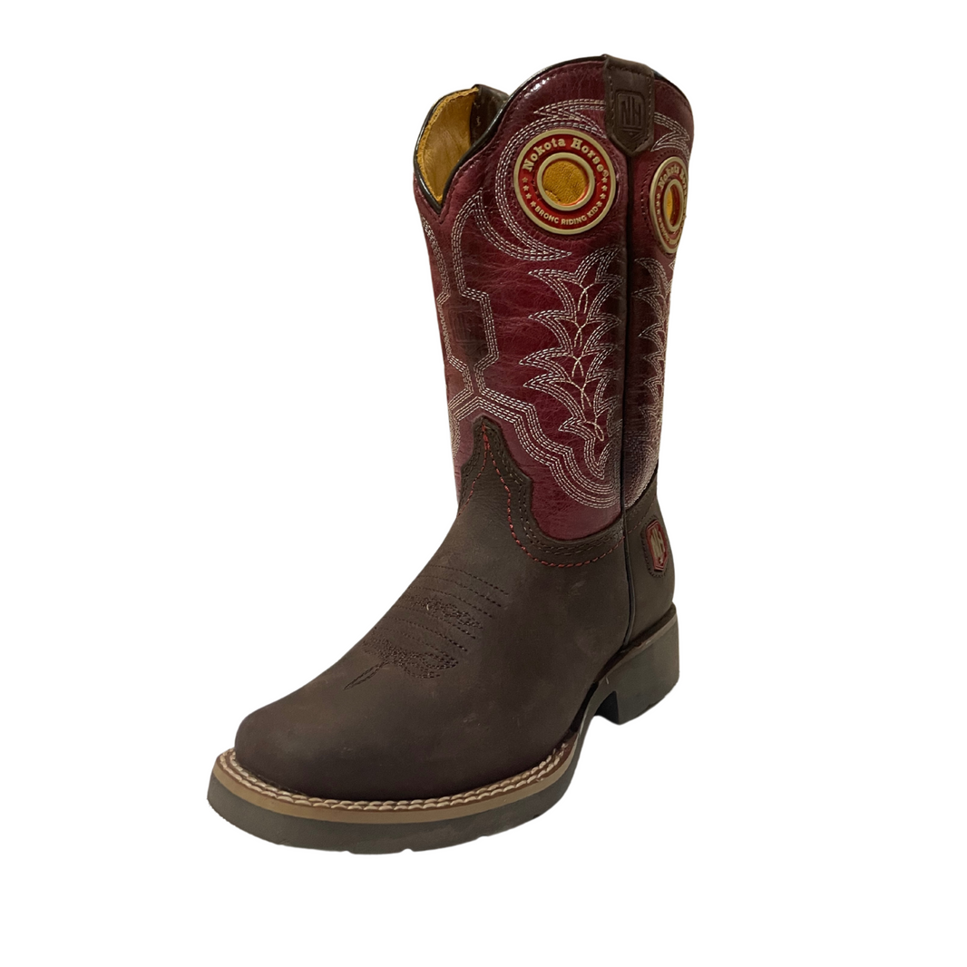 BOTA NIÑO NOKOTA HORSE ROPER STANLEY MIEL RUBI