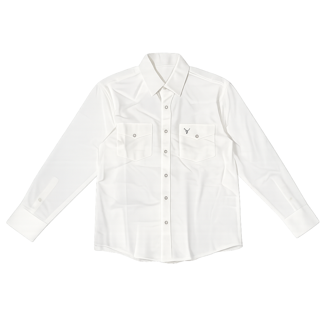 CAMISA CABALLERO MCALLEN CORAL WESTERN LS
