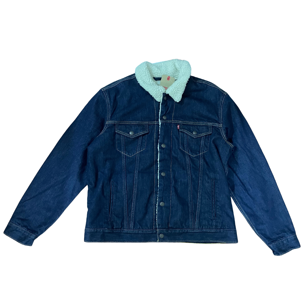 CHAMARRA CABALLERO LEVIS TRUCKER DENIM DARK