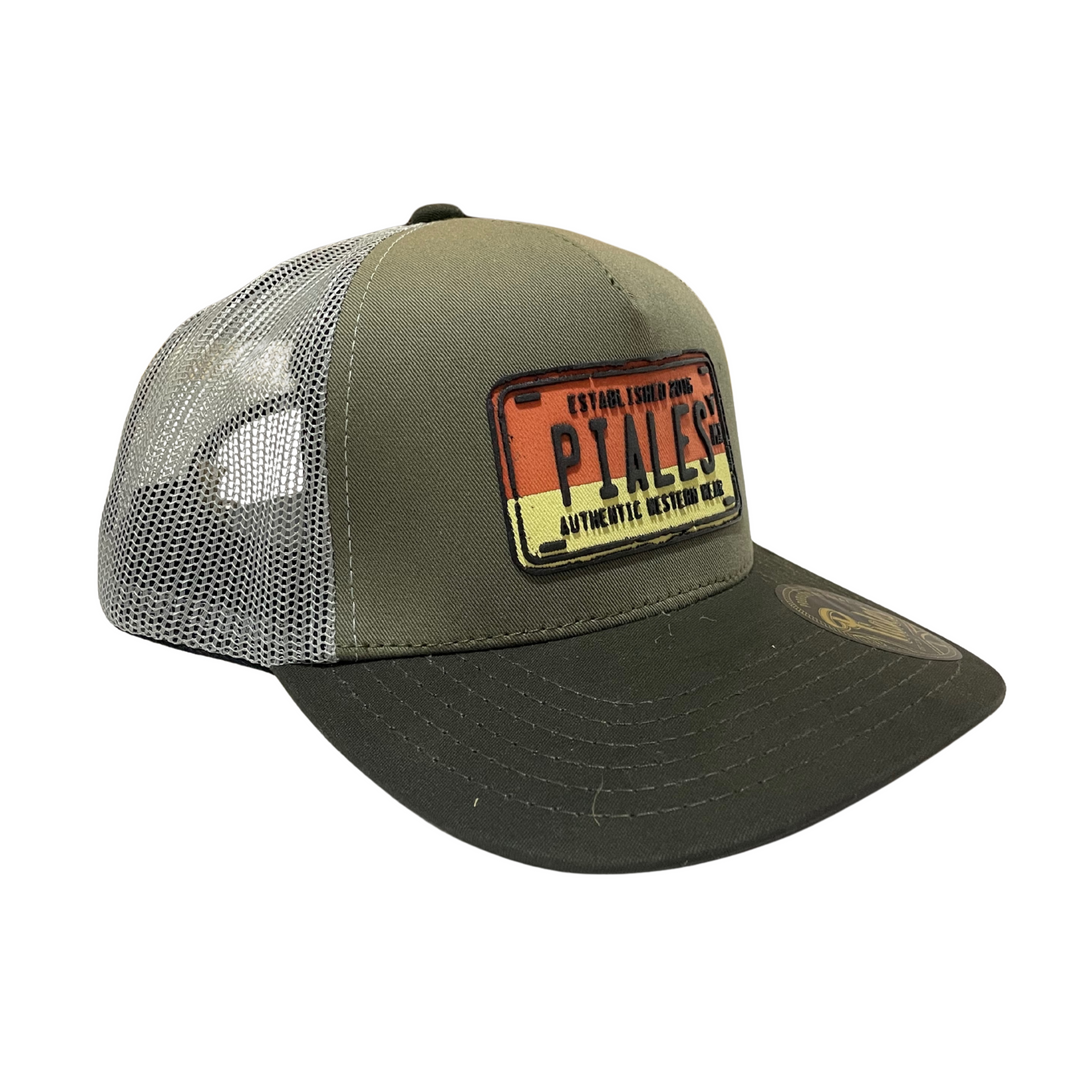 GORRA PIALES PLACA MILITAR