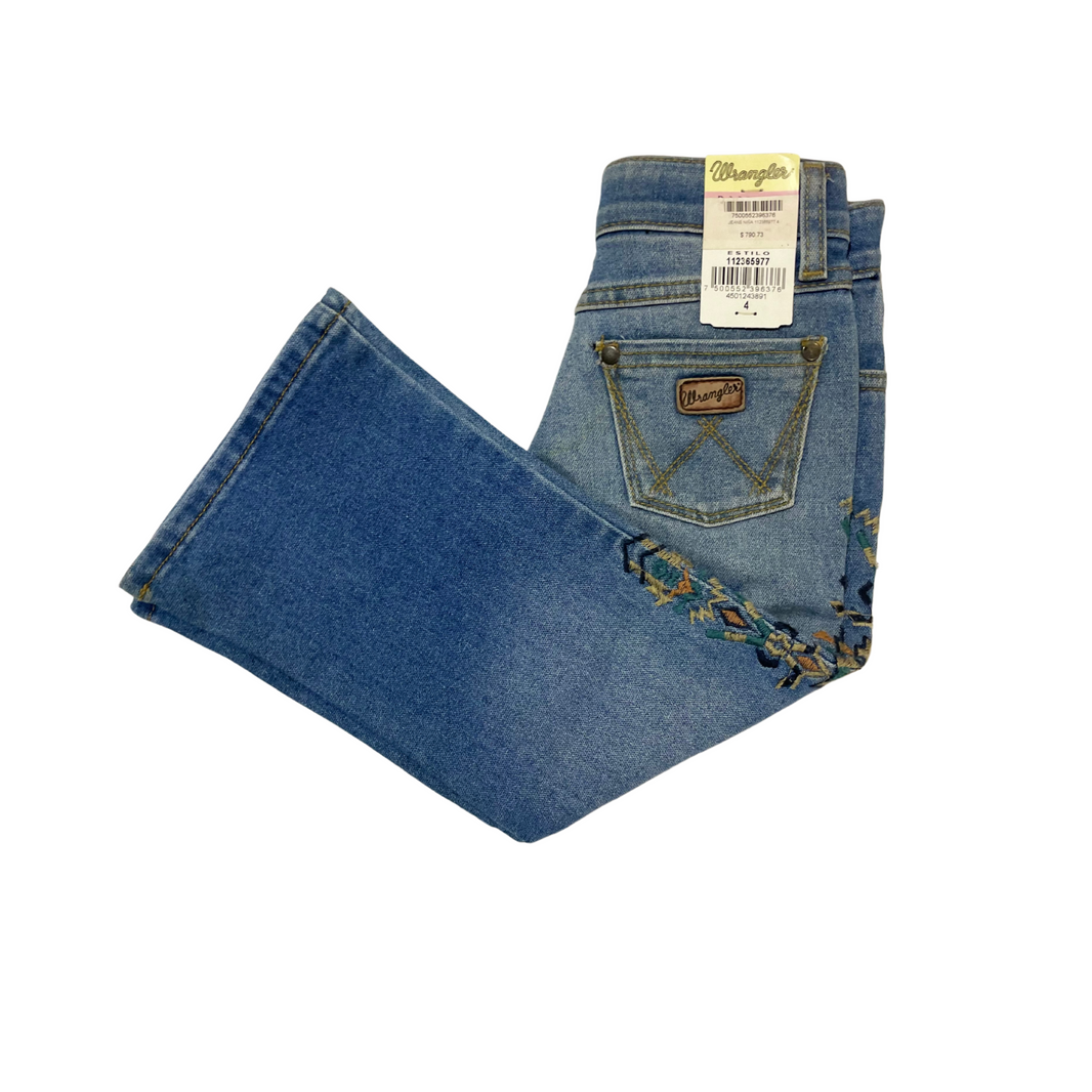 JEANS NIÑA WRANGLER CLAROS