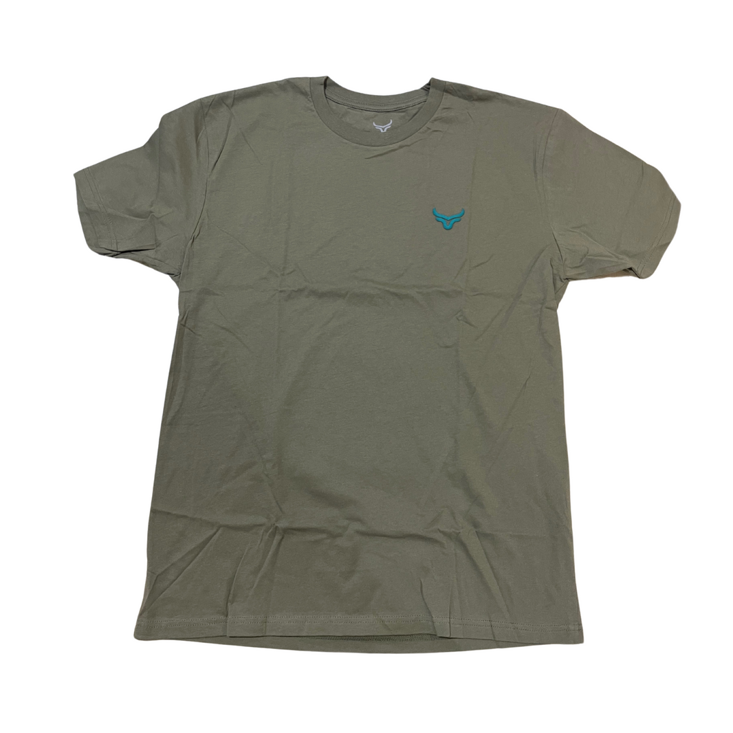 PLAYERA CABALLERO YELLOWSTONE GREEN DUCKS