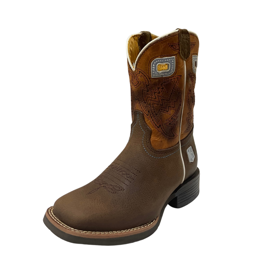 BOTA NIÑO NOKOTA HORSE THOR BISONTE ORANGE