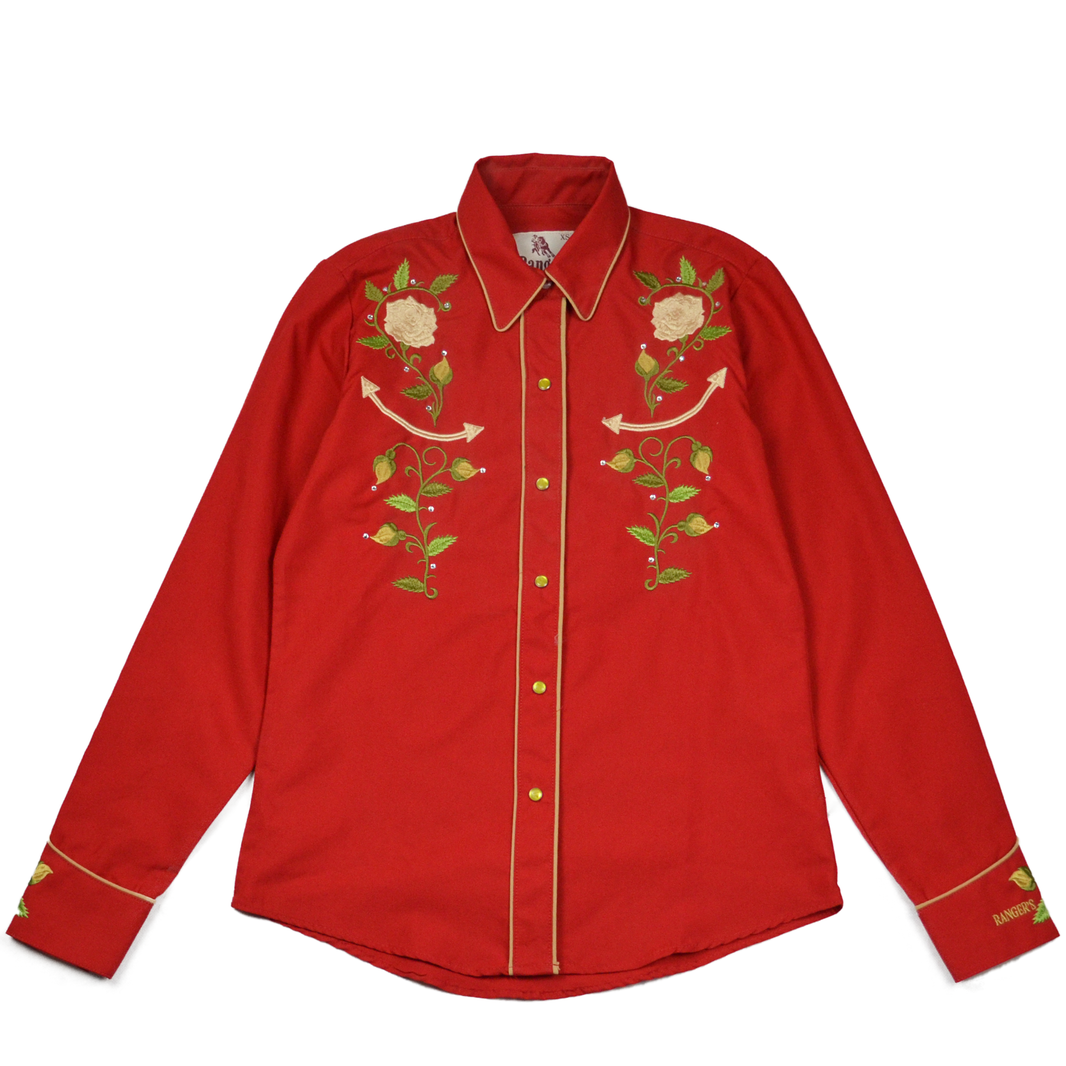 CAMISA DAMA RANGERS ROJO