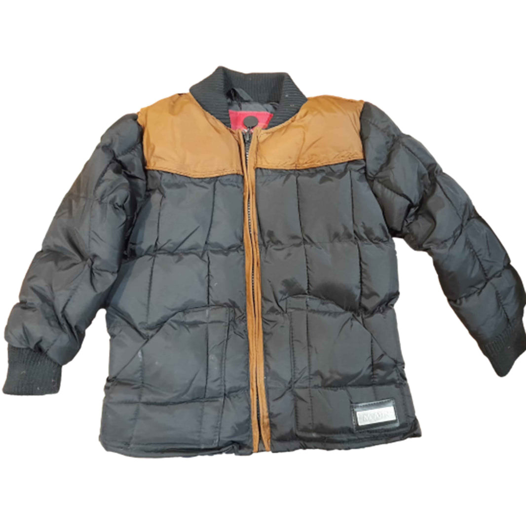 CHAMARRA NIÑO MCALLEN COGNAC/NEGRA