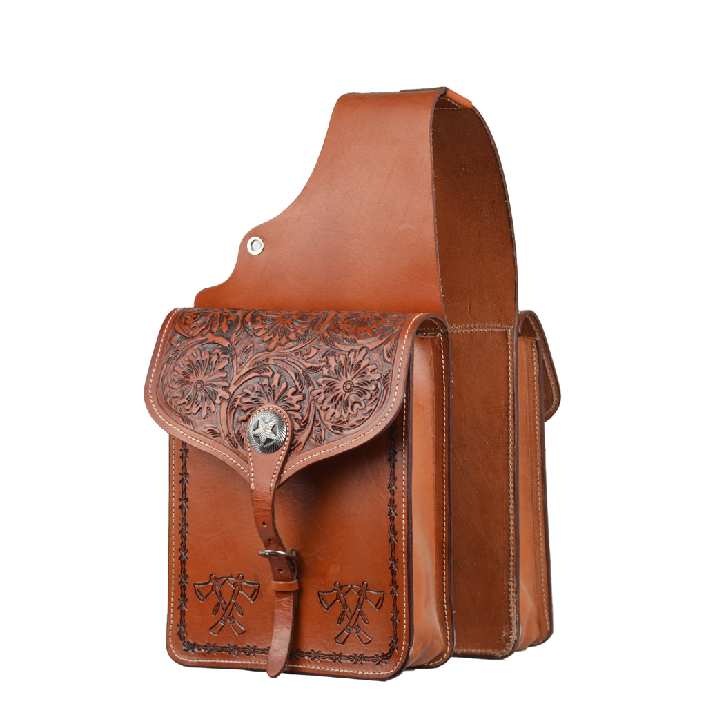 ALFORJA BOOTS HORSE PIEL CINCELADA