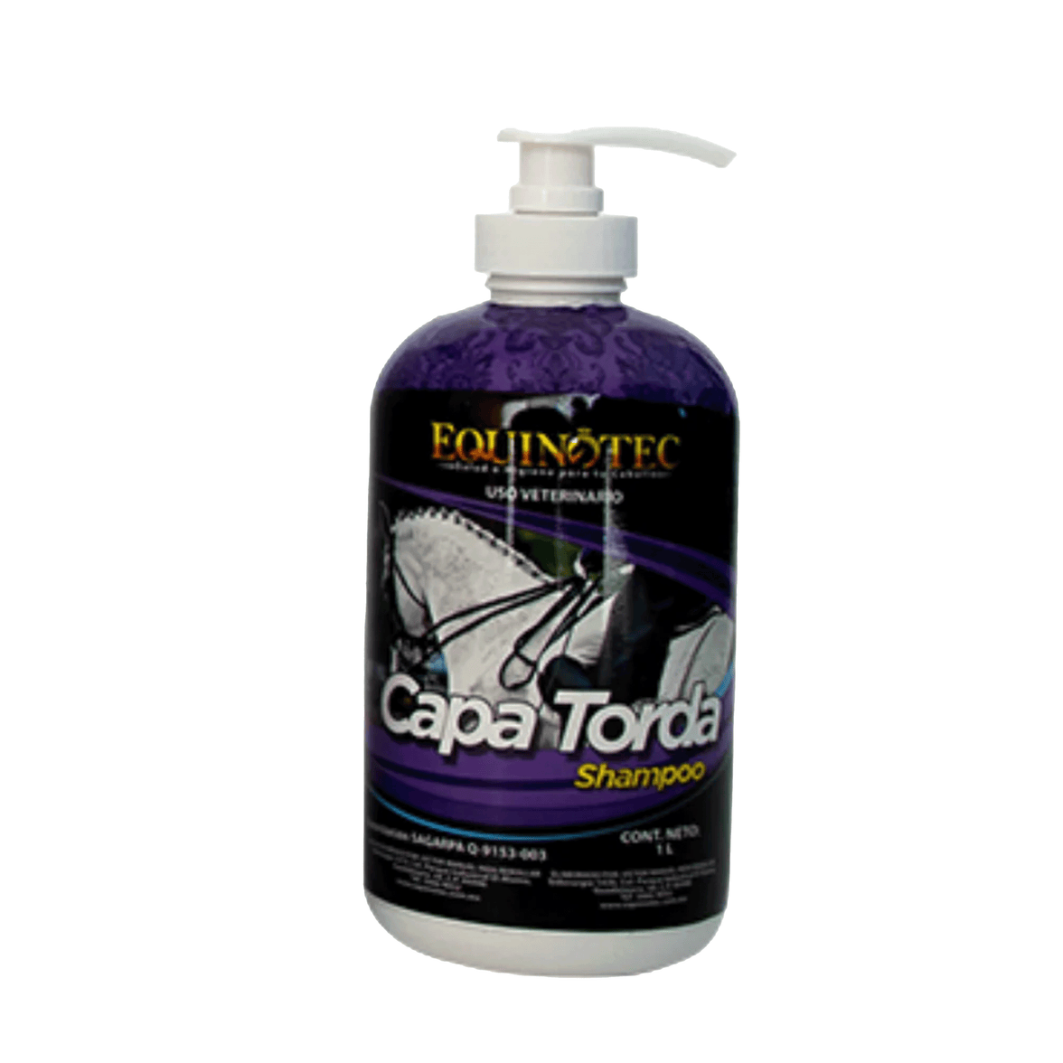 SHAMPOO EQUINOTEC BAÑALO CAPA TORDA 1LT