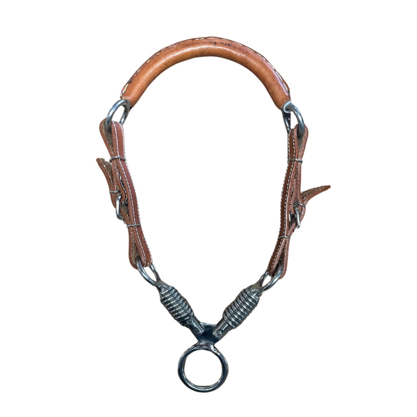 40 Bosal tressé, chocolat foncé marron bosal, 12 pouces Bosal de haute 40 Bosal tressé, chocolat foncé marron bosal, 12 pouces Bosal de haute