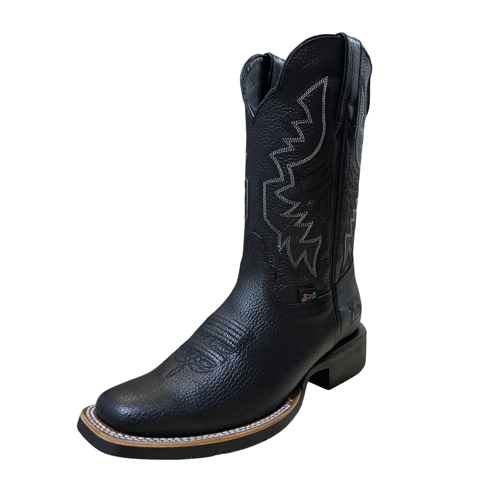 BOTA CABALLERO JUSTIN TEXAS NEGRO