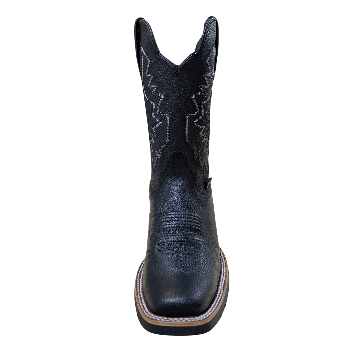 BOTA CABALLERO JUSTIN TEXAS NEGRO