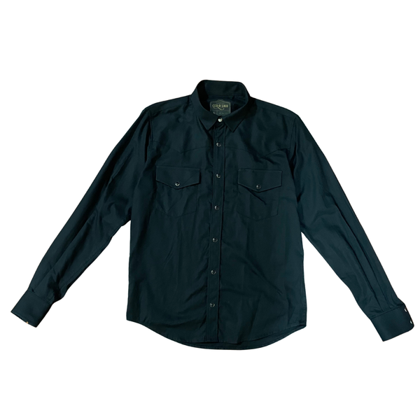 CAMISA CABALLERO CERO UNO PREMIUM NEGRA