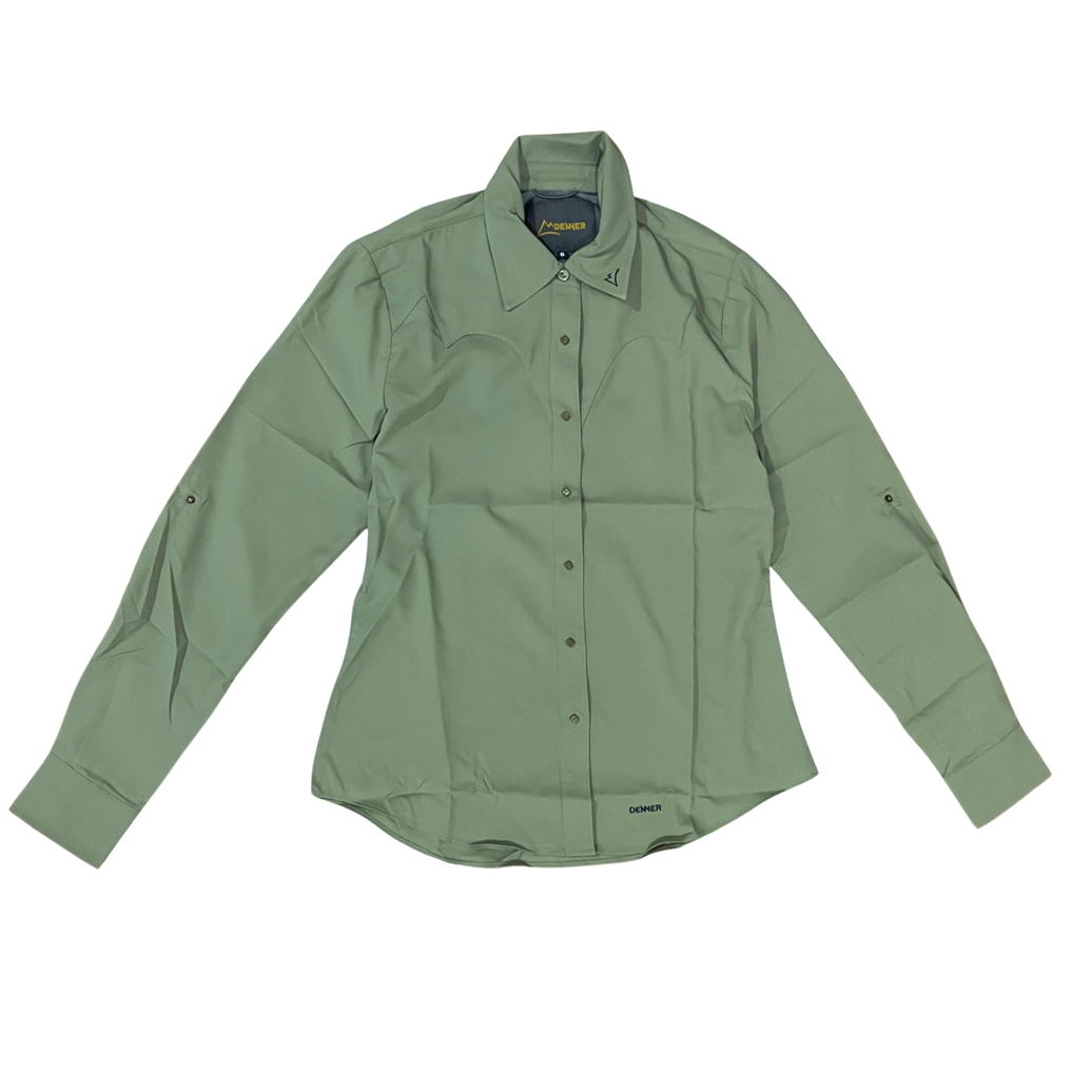 CAMISA DAMA DENVER FISHING LISA VERDE