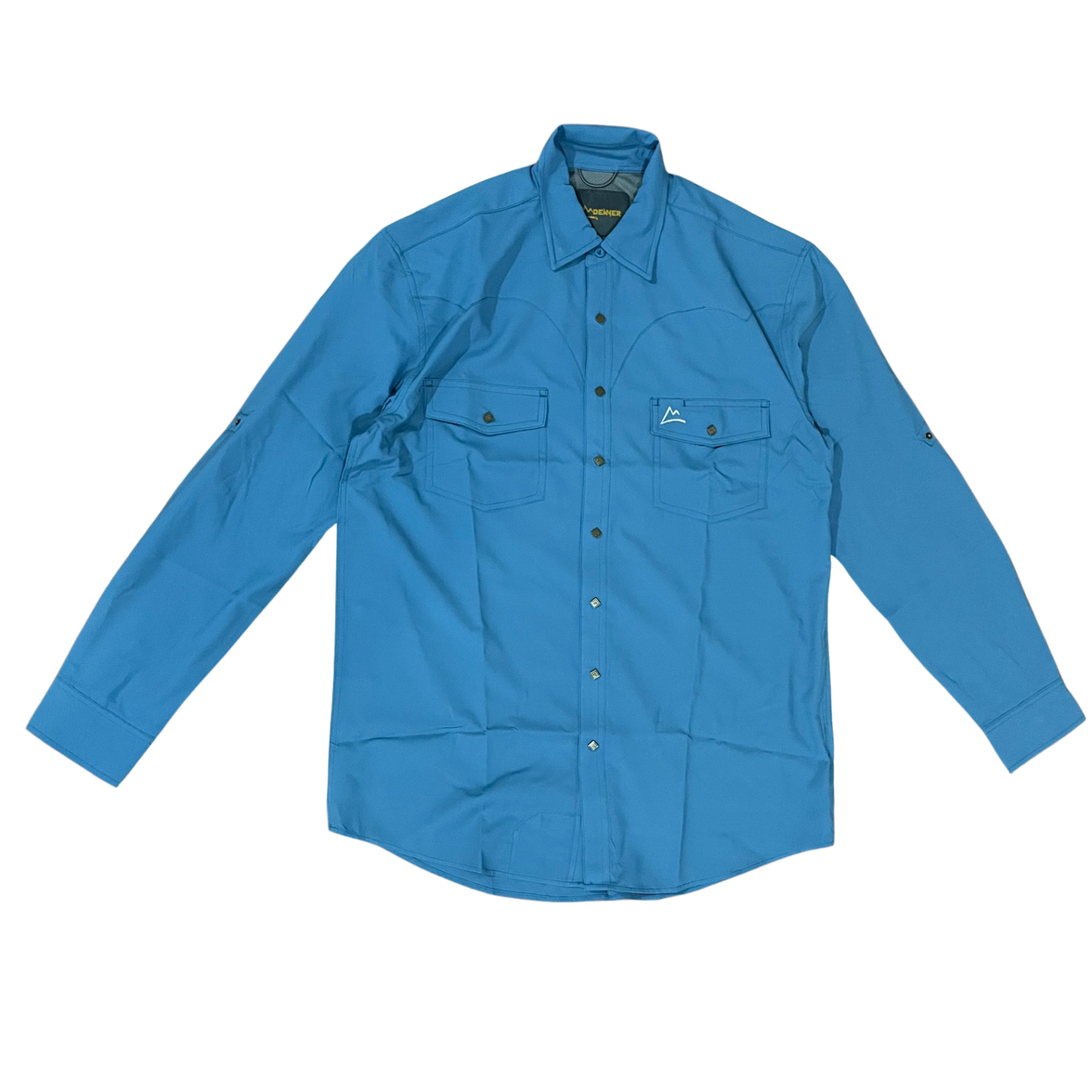 CAMISA CABALLERO DENVER FISHING LISA AZUL
