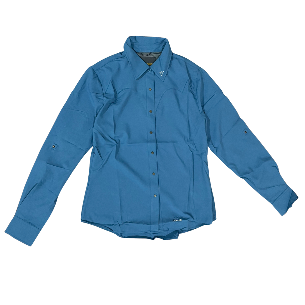 CAMISA DAMA DENVER FISHING LISA AZUL