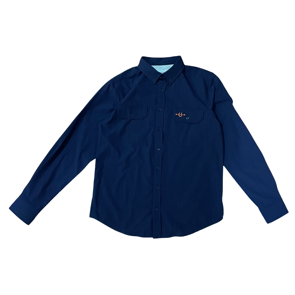 CAMISA CABALLERO BRUMBY AZUL