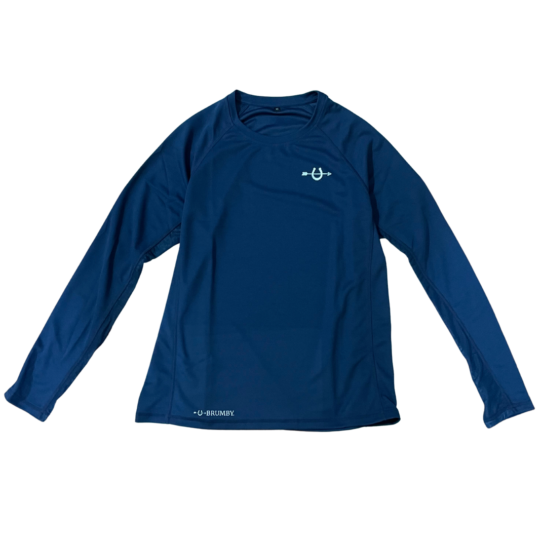 PLAYERA DAMA BRUMBY AZUL