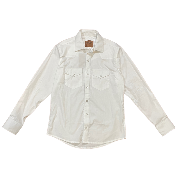 CAMISA CABALLERO CERO UNO BASICA BLANCA