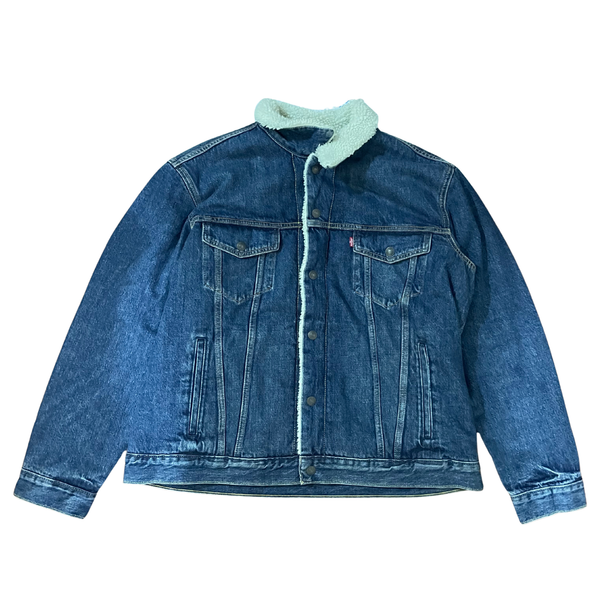 CHAMARRA CABALLERO LEVIS TRUCKER INDIGO