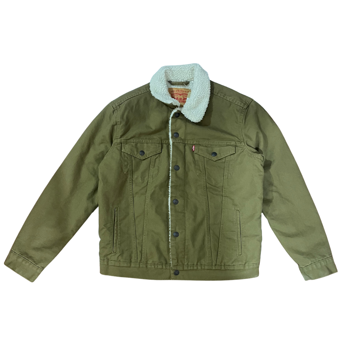 CHAMARRA CABALLERO LEVIS TRUCKER BROWN