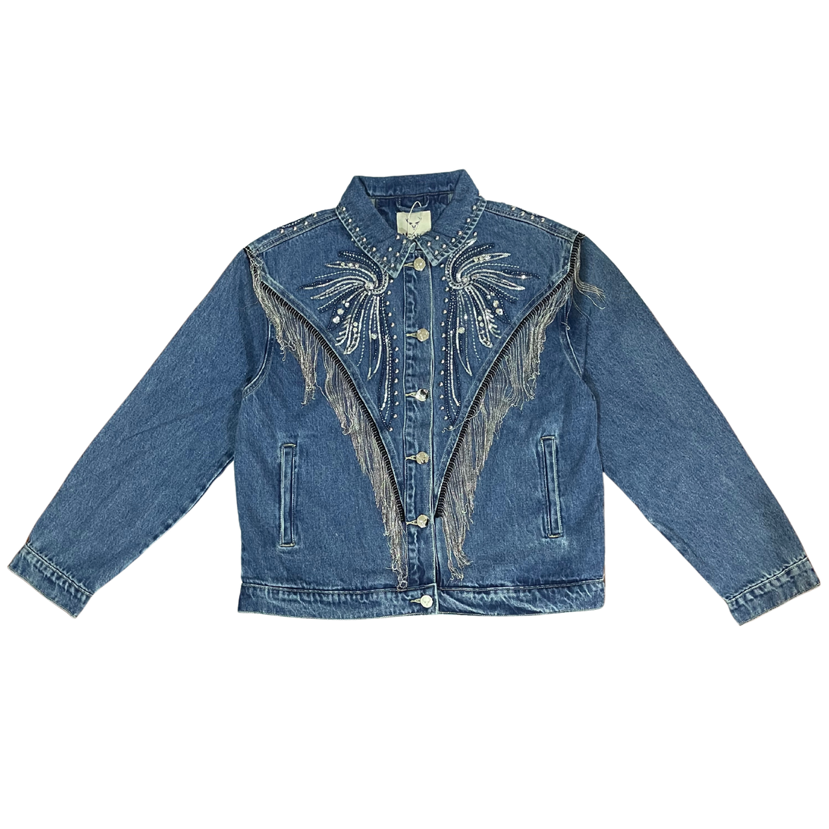 CHAMARRA DAMA MCALLEN MZD BLUE WASH