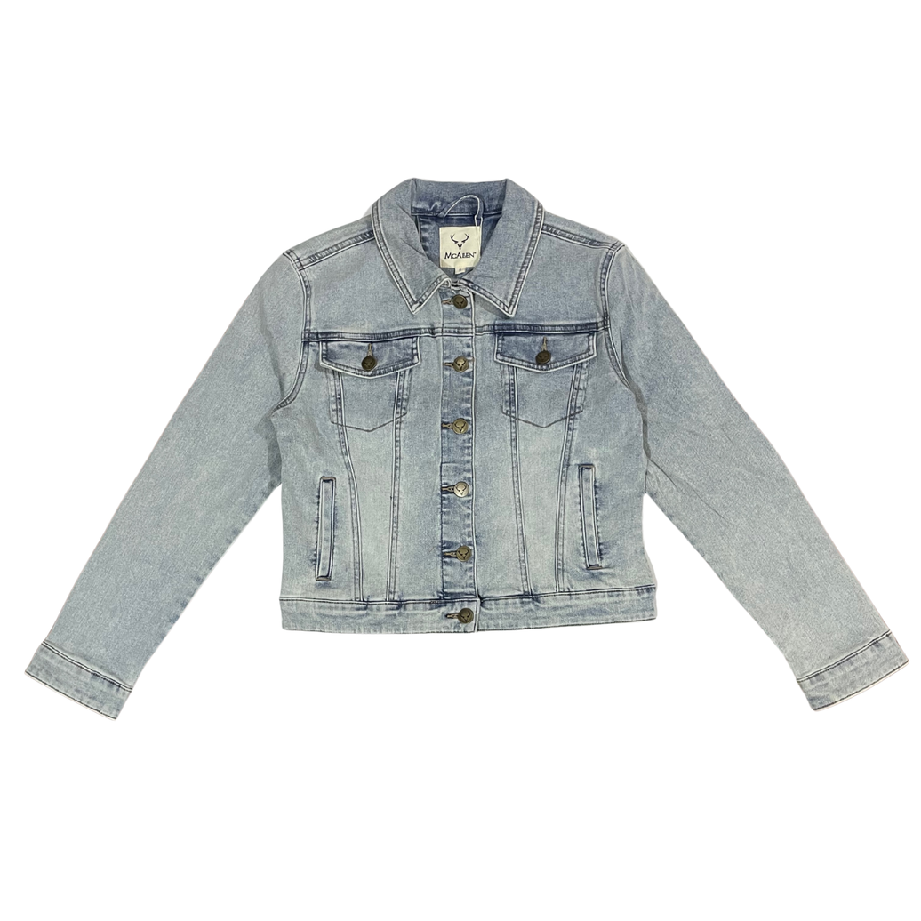 CHAMARRA DAMA MCALLEN MZD ACID BLUE WASH