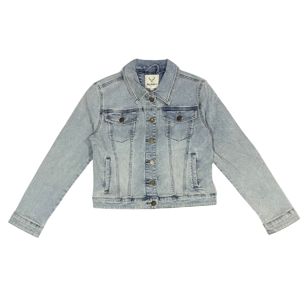 CHAMARRA DAMA MCALLEN MZD ACID BLUE WASH