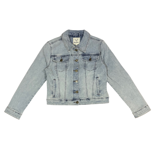 CHAMARRA DAMA MCALLEN MZD ACID BLUE WASH