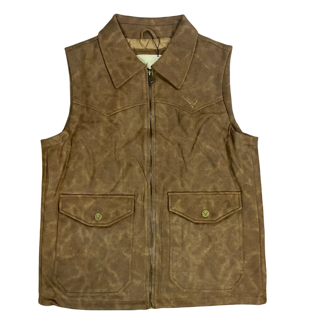 CHALECO CABALLERO MCALLEN CALIFORNIA CAMEL