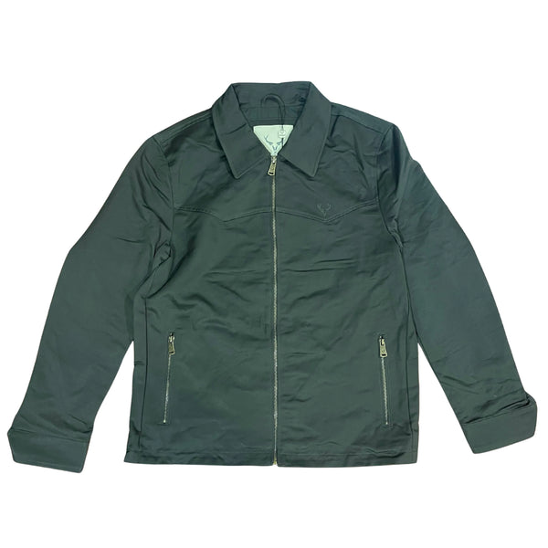 CHAMARRA CABALLERO MCALLEN CASTOR OLIVE