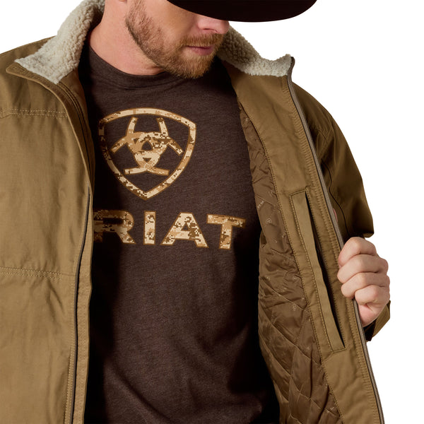 CHAMARRA CABALLERO ARIAT GRIZZLY CANVAS