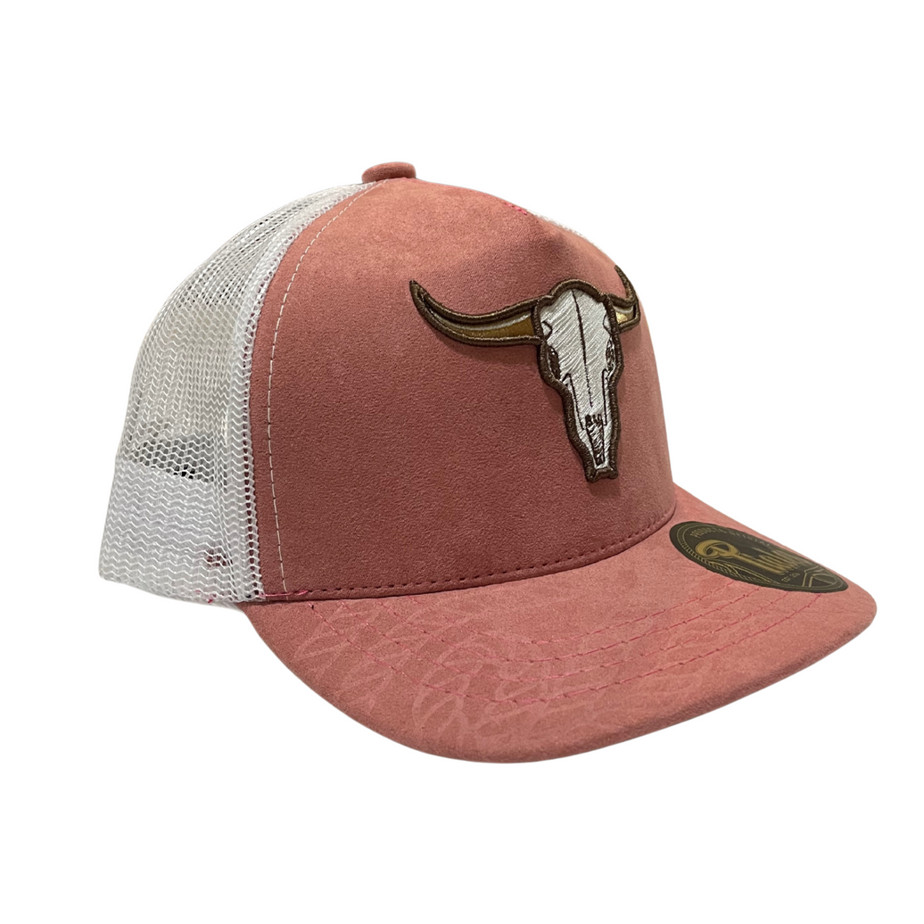 GORRA PIALES NIÑO OESTE ROSA