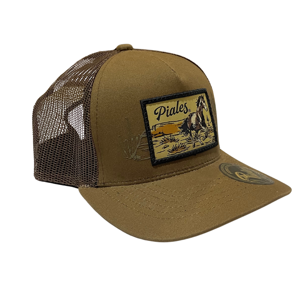 GORRA PIALES SAHAURO CABALLO CAFE