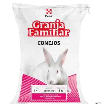 GRANJA FAMILIAR CONEJOS PURINA 5 KG