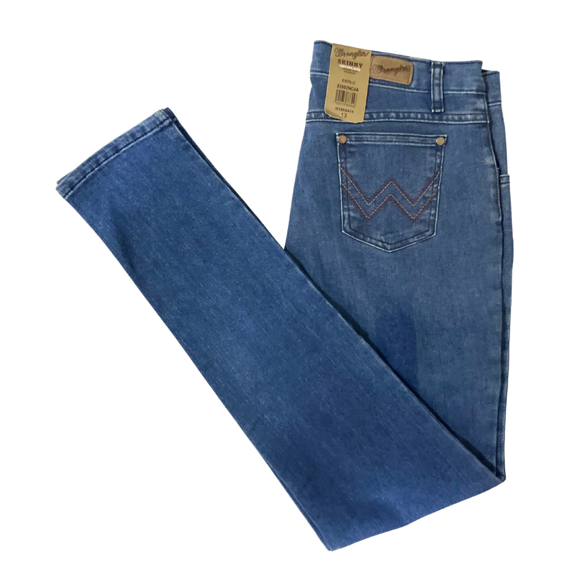 JEANS DAMA WRANGLER INDIGO SKINNY