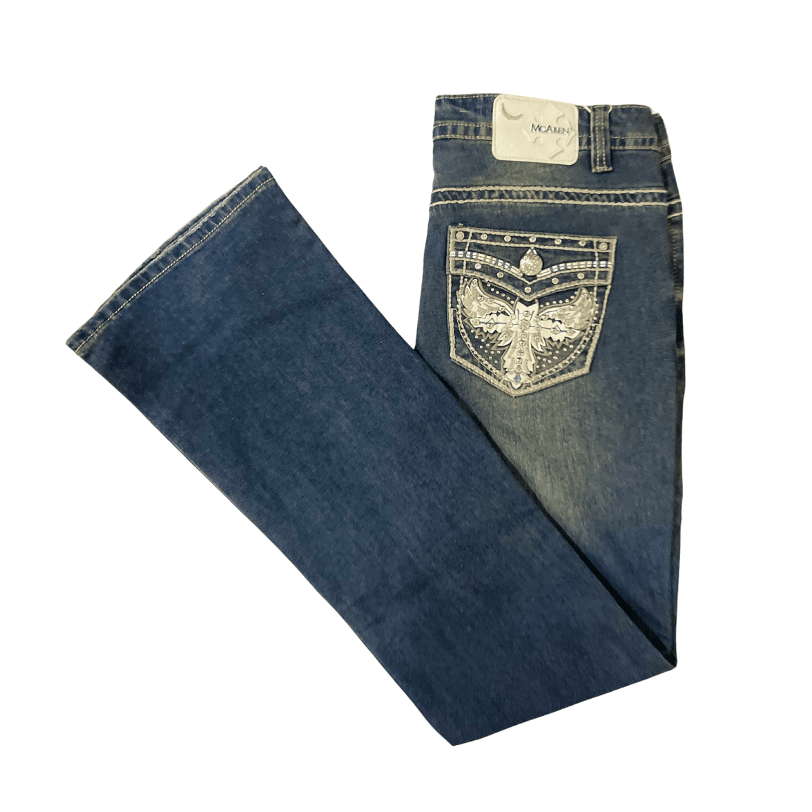 JEANS DAMA MCALLEN ANTIQUE BLUE