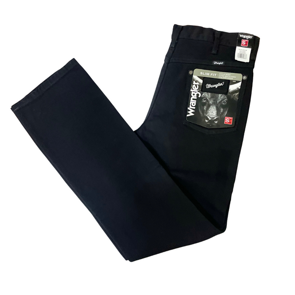 JEANS CABALLERO WRANGLER SLIM SILVER BLACK