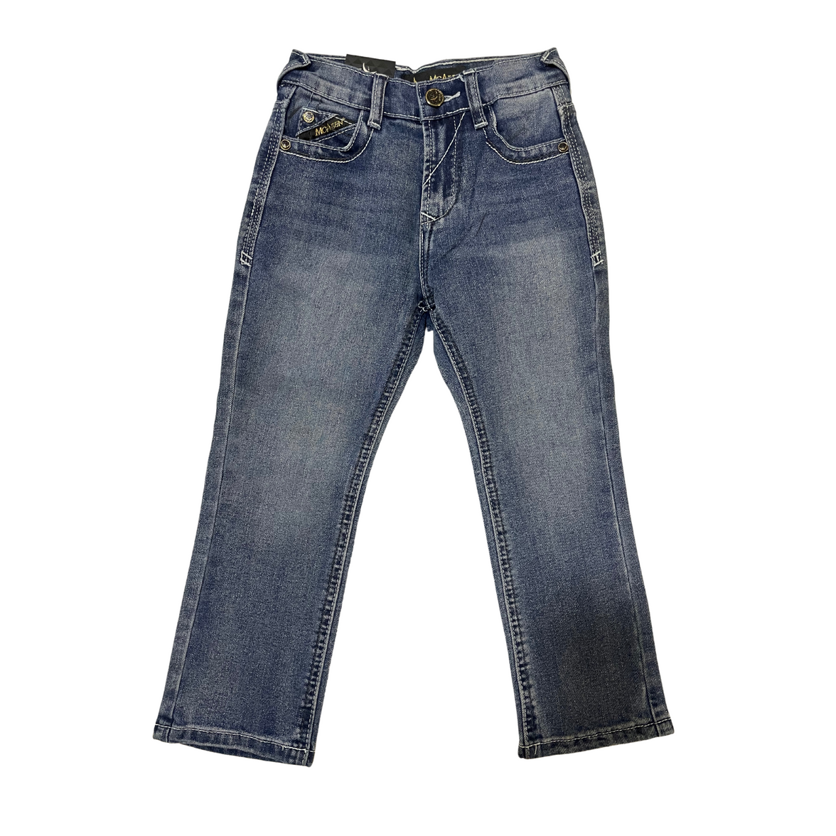 JEANS NIÑO MCALLEN ACID BLUE