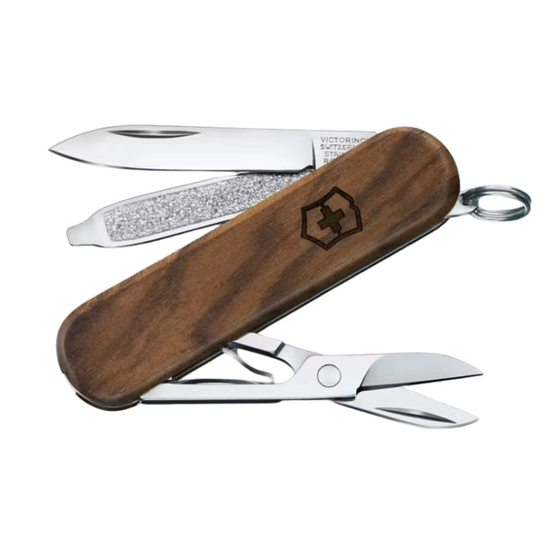 NAVAJA VICTORINOX CLASSIC SD WOOD NOGAL