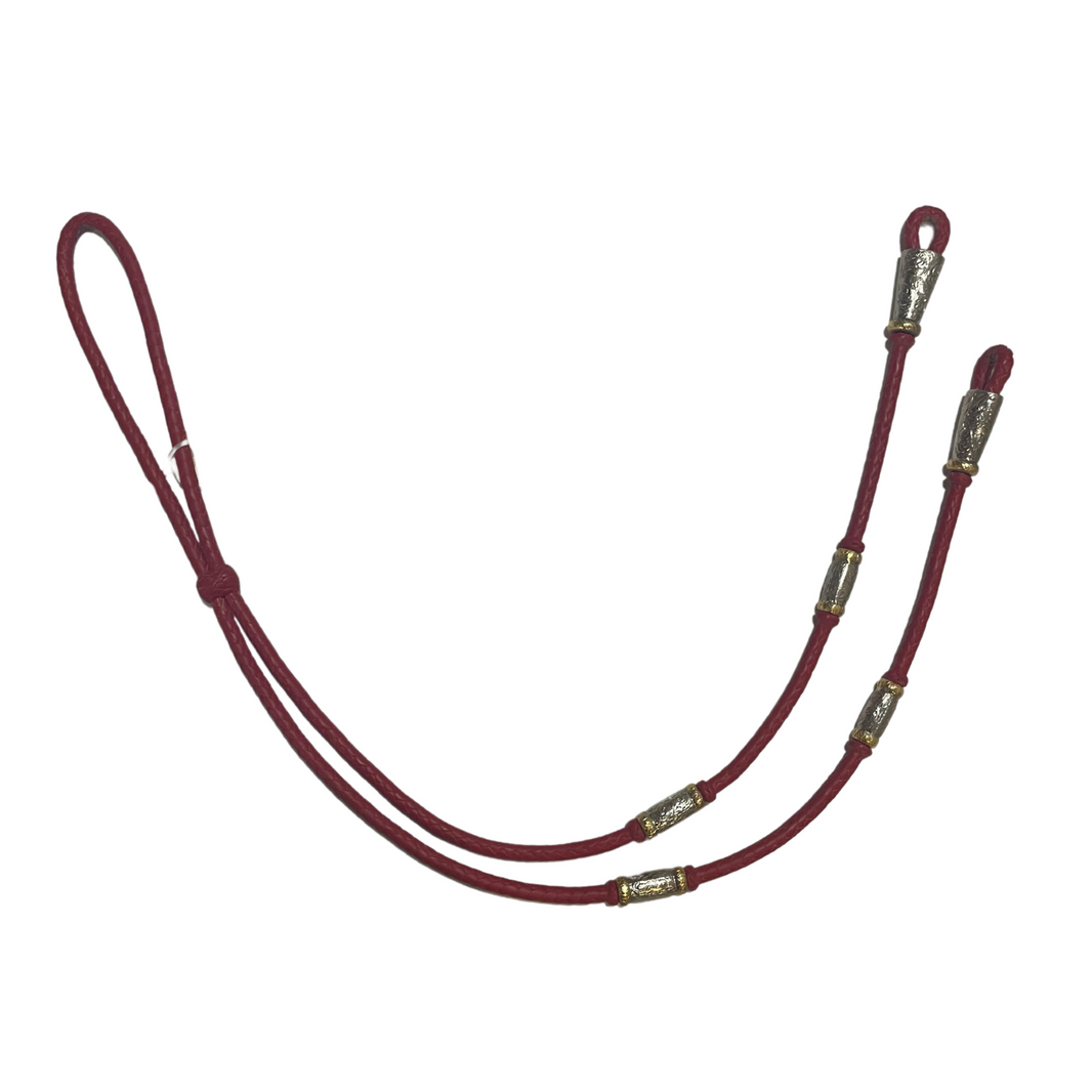 RIENDA FERRULES ROJO