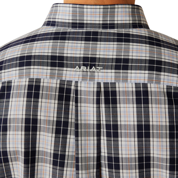 CAMISA CABALLERO ARIAT DARK BLUE