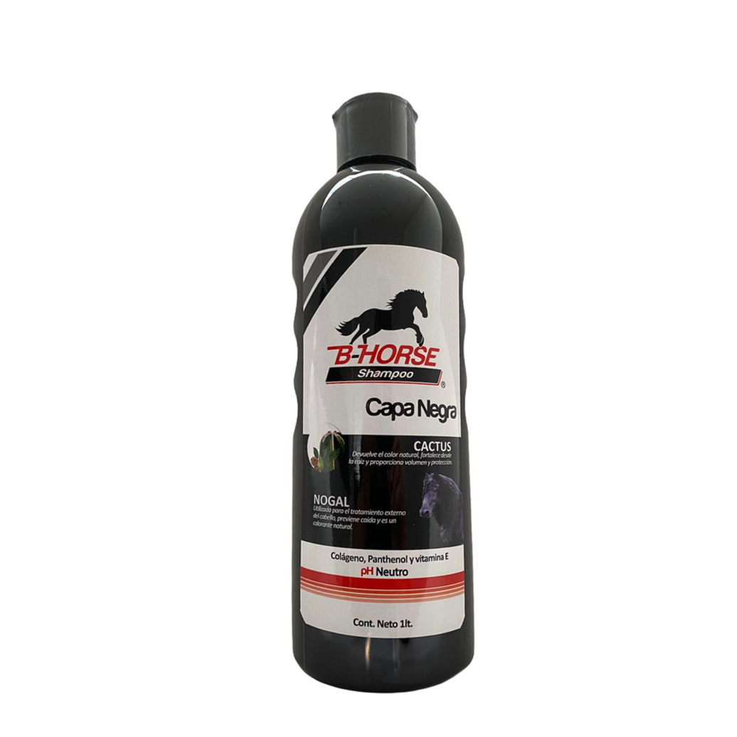 SHAMPOO B-HORSE CAPA NEGRA 1LT