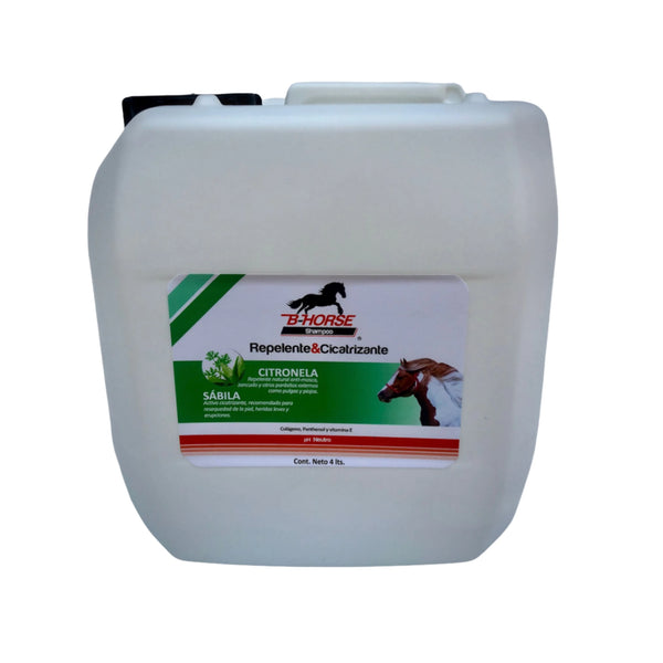 REPELENTE Y CICATRIZANTE B-HORSE CITRONELA 4 LT