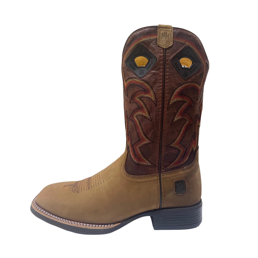 BOTA CABALLERO NOKOTA HORSE ROPER MORGAN QUARRY MOSTAZA