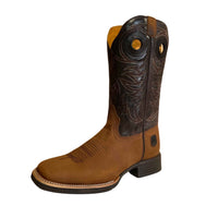 BOTA CABALLERO NOKOTA HORSE ROPER NOBUCK RUBI TABACO