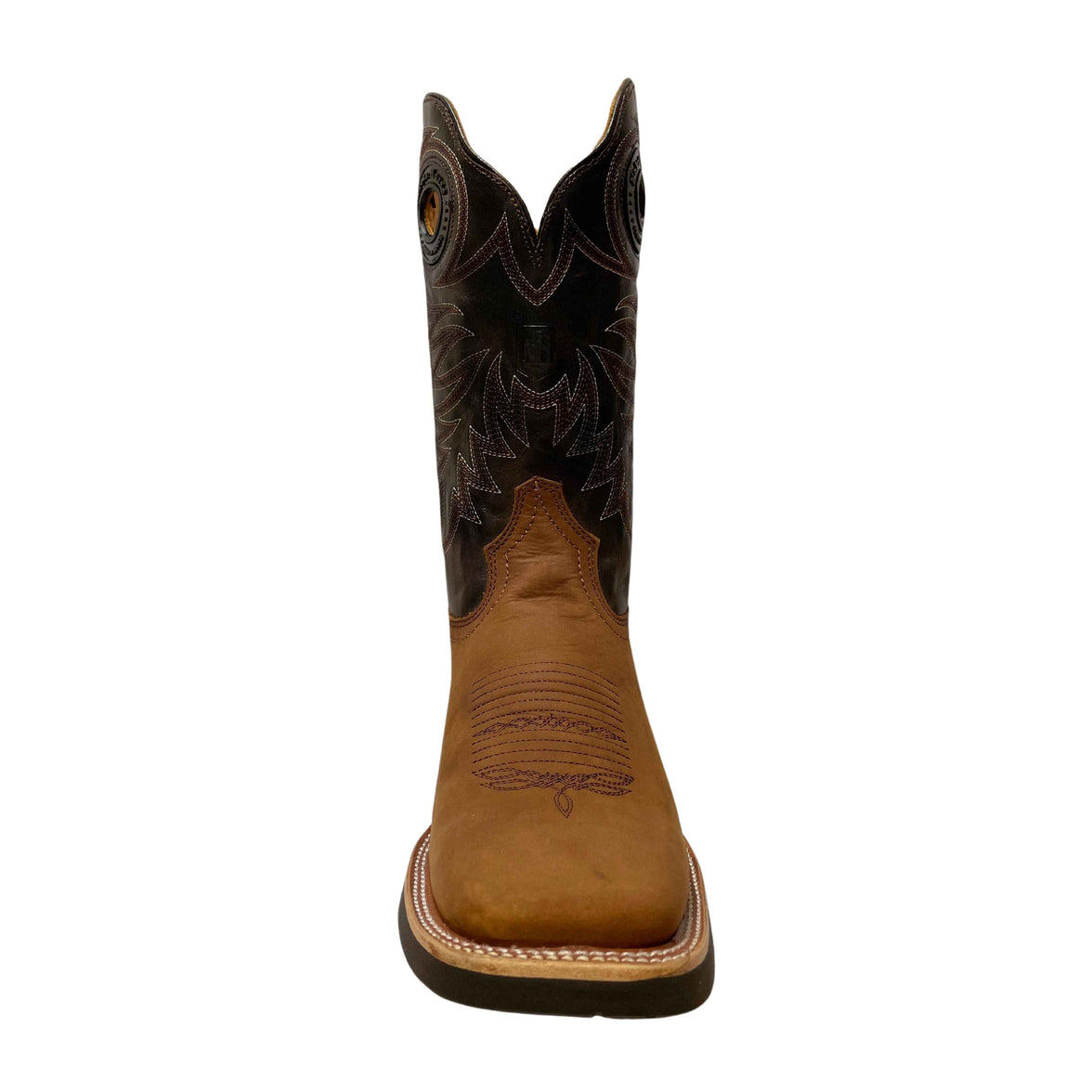 BOTA CABALLERO NOKOTA HORSE ROPER NOBUCK RUBI TABACO