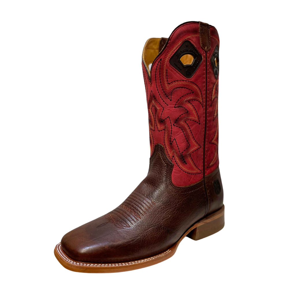 BOTA CABALLERO NOKOTA HORSE ROPER MORGAN BISONTE RED