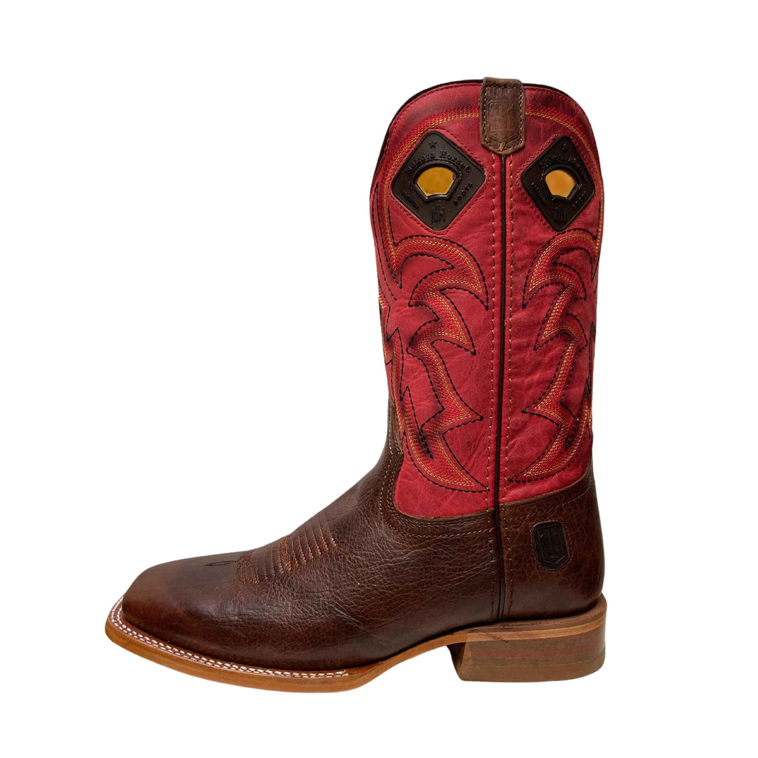 BOTA CABALLERO NOKOTA HORSE ROPER MORGAN BISONTE RED