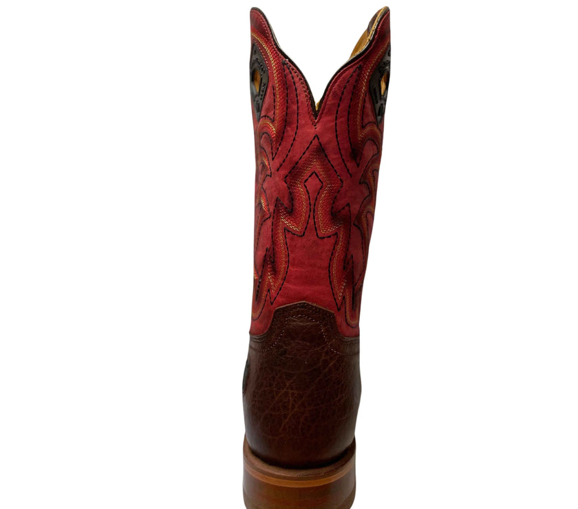 BOTA CABALLERO NOKOTA HORSE ROPER MORGAN BISONTE RED