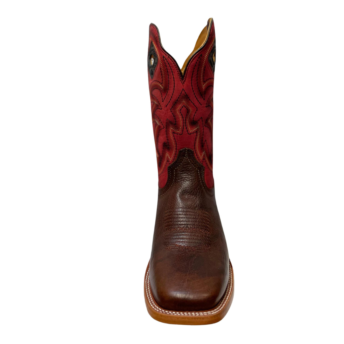 BOTA CABALLERO NOKOTA HORSE ROPER MORGAN BISONTE RED