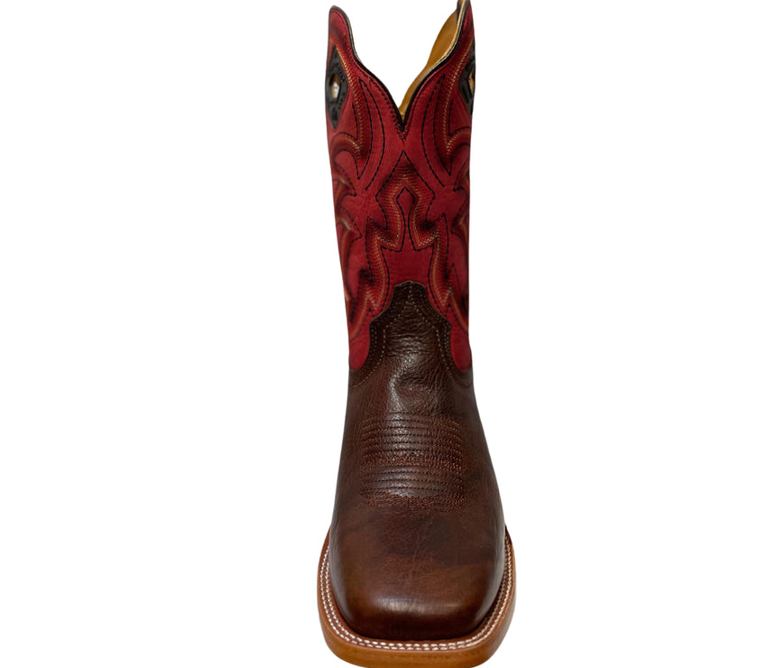 BOTA CABALLERO NOKOTA HORSE ROPER MORGAN BISONTE RED